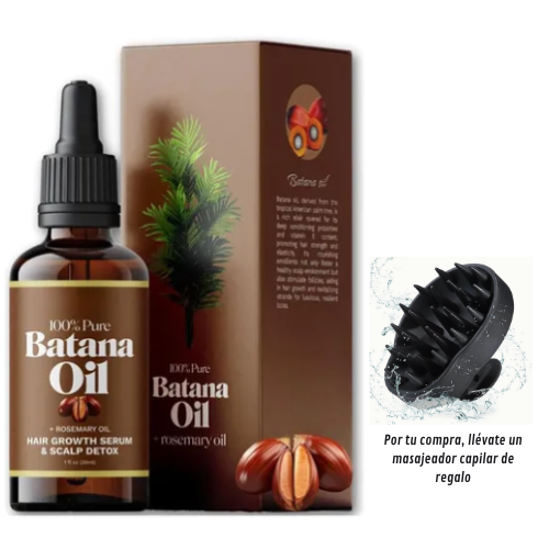 Aceite de Batana Puro con Romero para Crecimiento Capilar