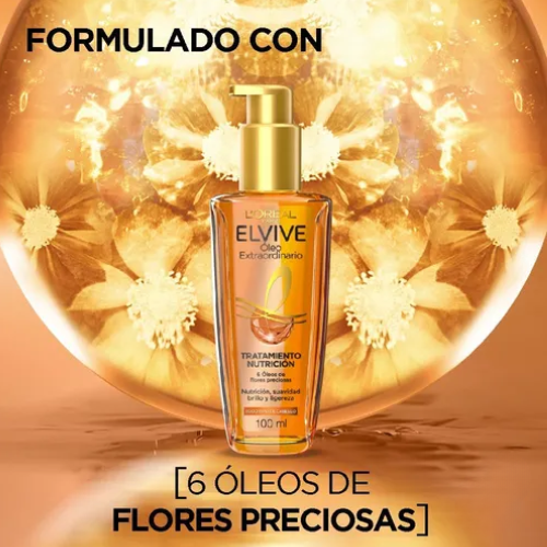 L'Oréal Paris Tratamiento en Aceite Elvive Óleo Extraordinario